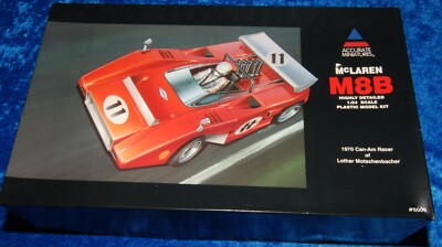 Accurate Miniatures 1/24 McLaren M8B 1970 CAN-AM Racer #11 Kit #5003