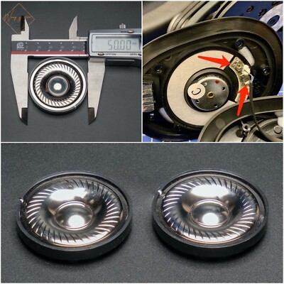 Hifi 50mm Titanium Diaphragm Speaker For AKG K181 K 181 Dj Headphone Headsets