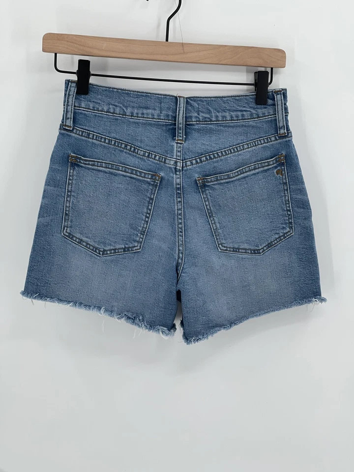 Pantalones cortos de mezclilla Madewell para mujer talla 24 azules Foto 2 de 4