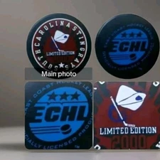 SOUTH CAROLINA STINGRAYS ECHL OFFICIAL GAME PUCK LIMITED EDITION OF 2000 VTG GEM