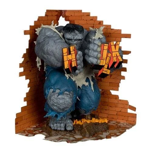 LAST ONE! Marvel The Incredible Hulk #345 1:6 Scale Posed Figure McFarlane Toys - Image 3 of 4