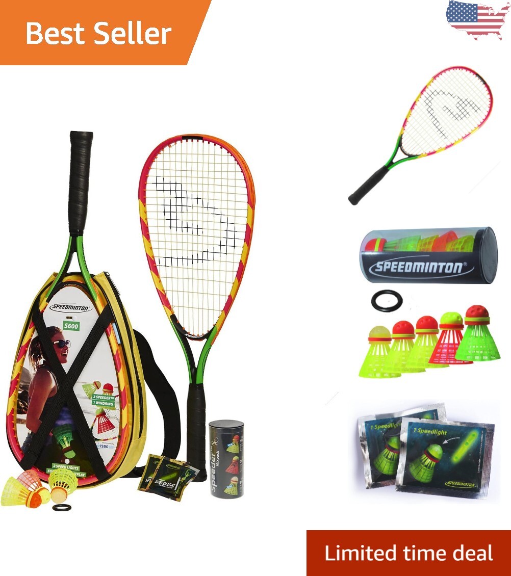 Juego de Inicio Completo Premium - 2 Raquetas, 3 Velocidad - Speedlights - Bolsa