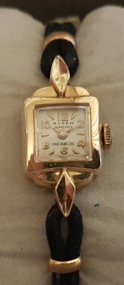 Vintage Damen Armbanduhr Buren Grand Prix   Handaufzug Cal. 350   NOS   mit Box