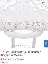 halo bassinest glide sleeper