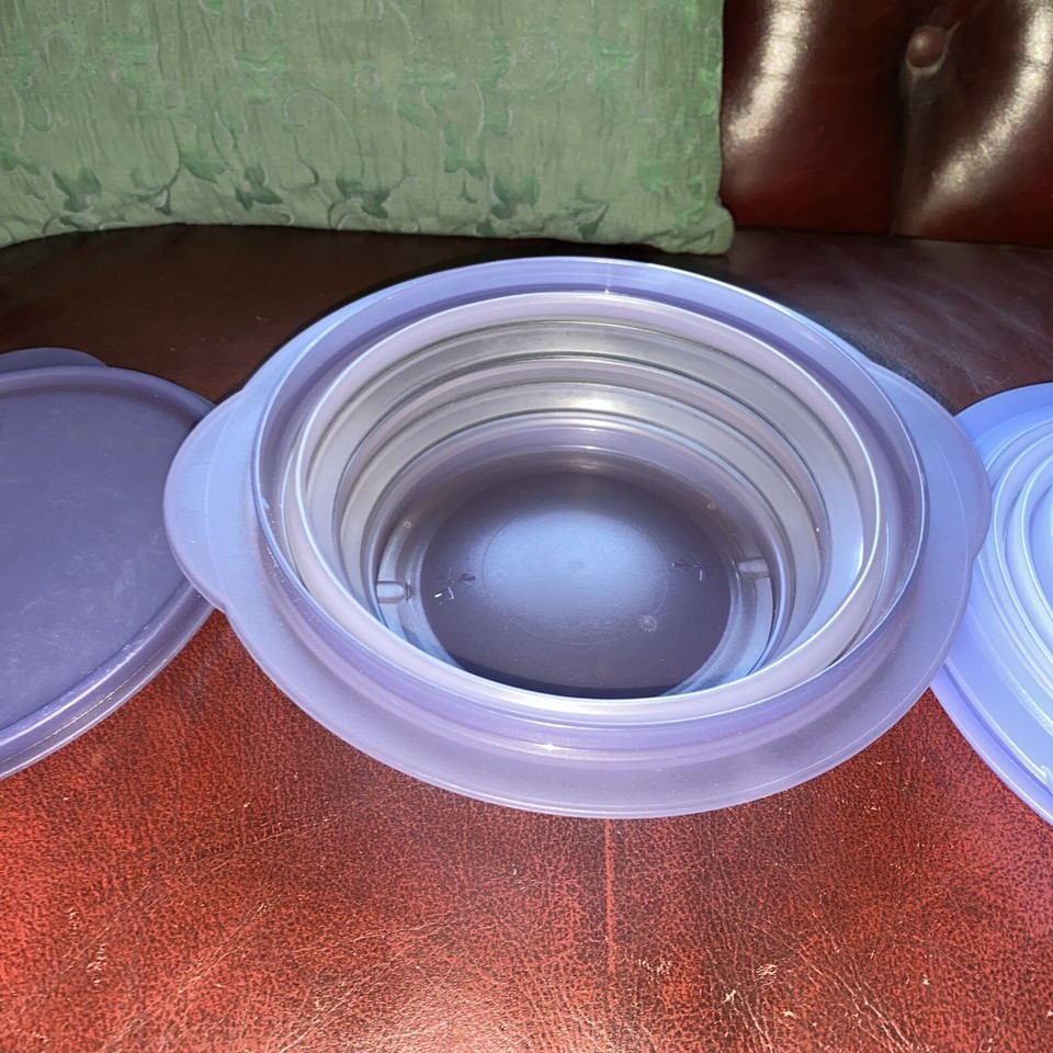 Tupperware GO FLEX 950ML bowls - 2 PACK - expandable containers - store ...