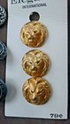 Lot of 30 Vintage Metal Buttons Lion Shield Crest Ship Archid Avst some NOS NICE — photo 5