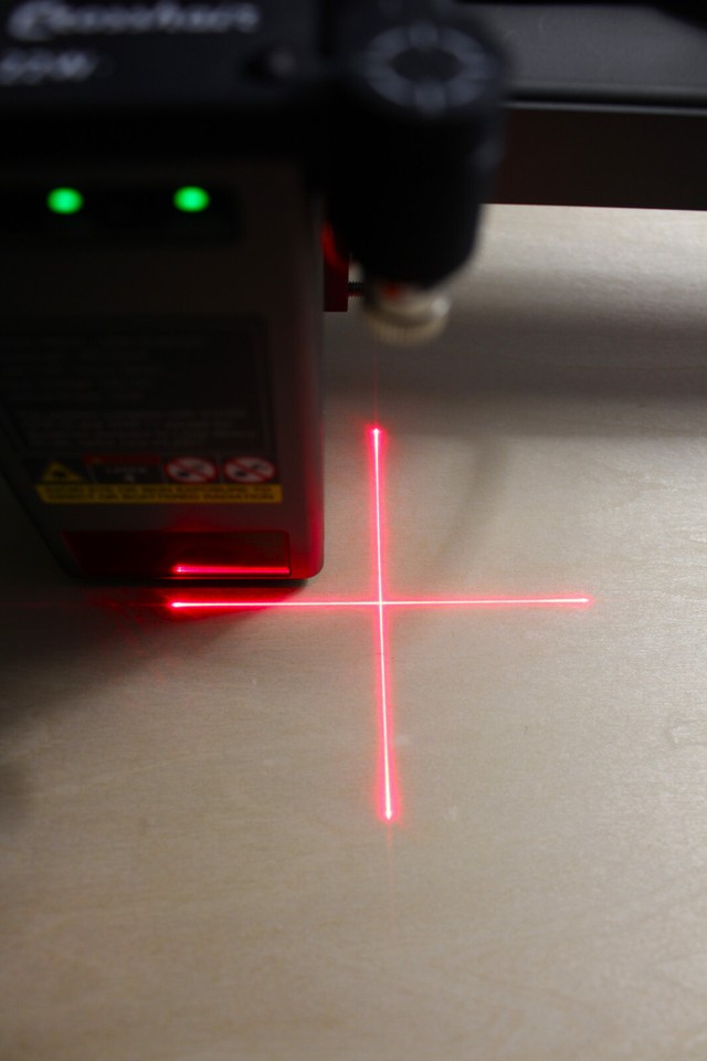 Creality Falcon 2 Laser Sight Crosshairs (Fully Assembled) for 22W (Pro ...