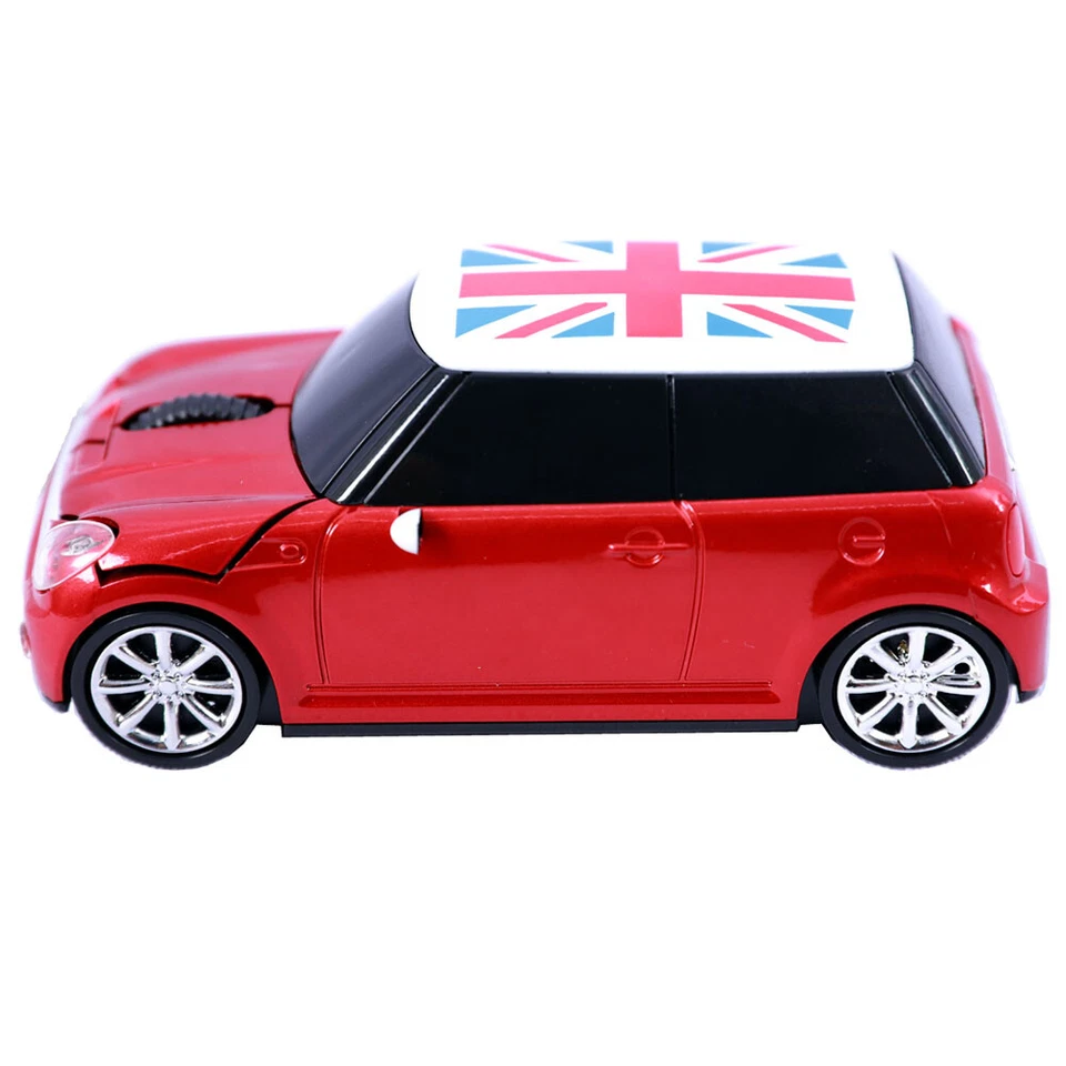 2.4G BMW Mini Cooper car Shape Wireless Mouse Gaming mice for PC Laptop Mac Gift - Image 3 of 4