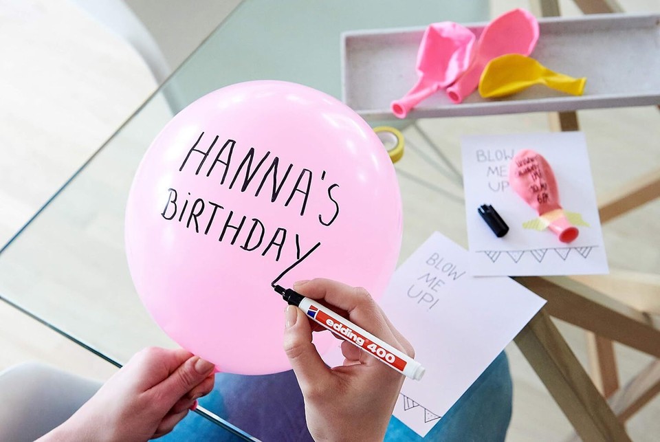 edding 400 permanent marker - black - 10 pens - fine round tip 1 mm ...