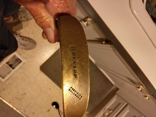 DUNLOP Long Neck BrassMax Blade Putter, RH, A classic. Read. - Picture 2 of 7