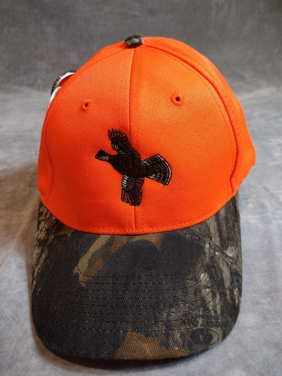 Hunting Orange Camo Hats