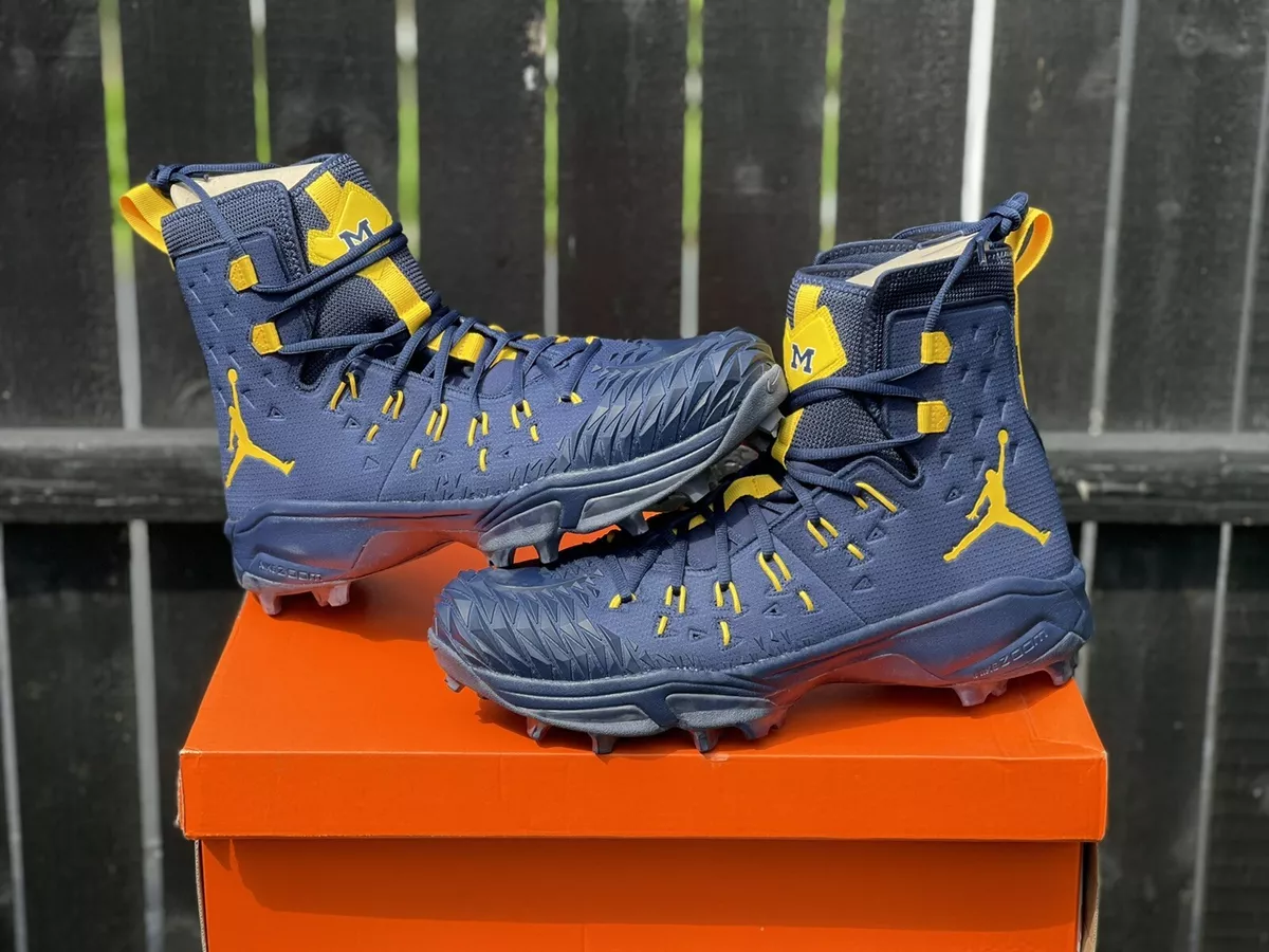 Size 17 WIDE Air Jordan Nike Michigan Wolverines Force Savage