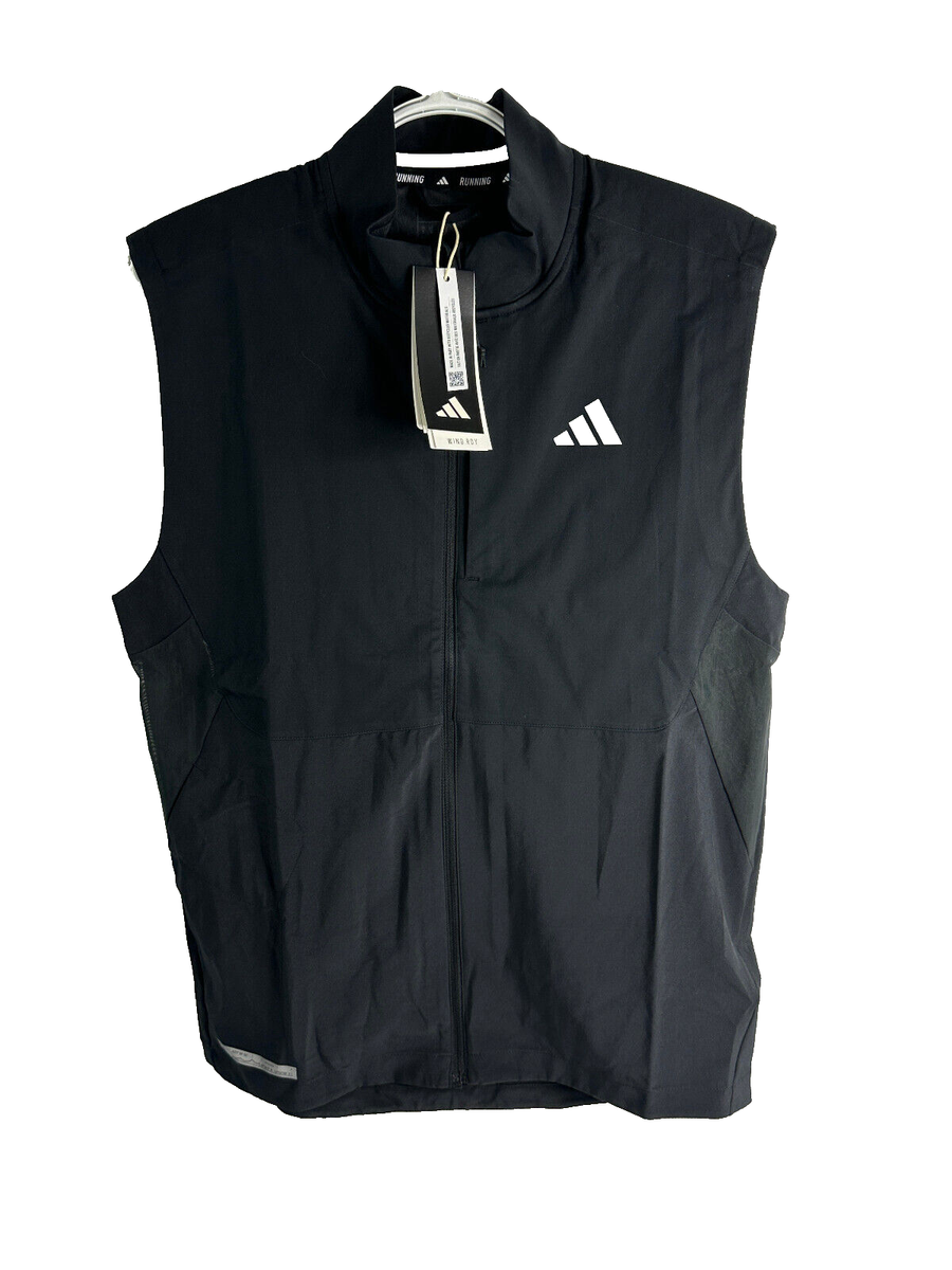 Adidas Ultimate Running Vest Black Men`s Size Medium HZ4441 Adidas Ultimate Running Vest Black Men`s Size Medium HZ4441
