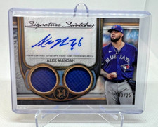 2023 Topps Museum Collection ALEK MANOAH Jersey Patch AUTO 03/25 Blue Jays