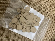 Neutral colored Overshot Cards -20 gauge - qty 250 pieces-PH NEUTRAL .050"  THK!