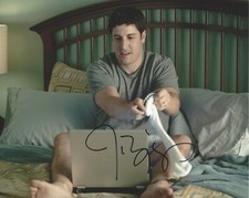 JASON BIGGS SIGNED AUTHENTIC 'AMERICAN PIE' 8x10 MOVIE PHOTO C w/COA ACTOR 
