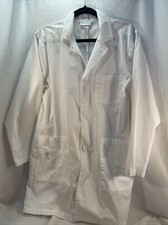 WonderWink 31 Inch Unisex 6 Pocket Lab Coat Style 7106 Size Small