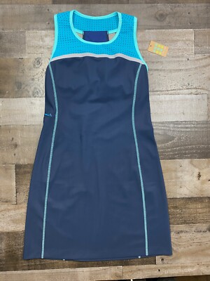 TITLE NINE Womens Twisted Sister Mini Racerback Dress Stretch