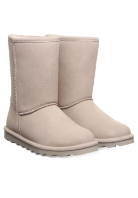BEARPAW Elle Short Damen Winterstiefel Lammfellstiefel Boots 1962W 500 Mushroom