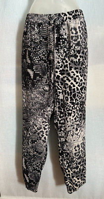 EXPRESS Animal Print Harem Pants sz. M