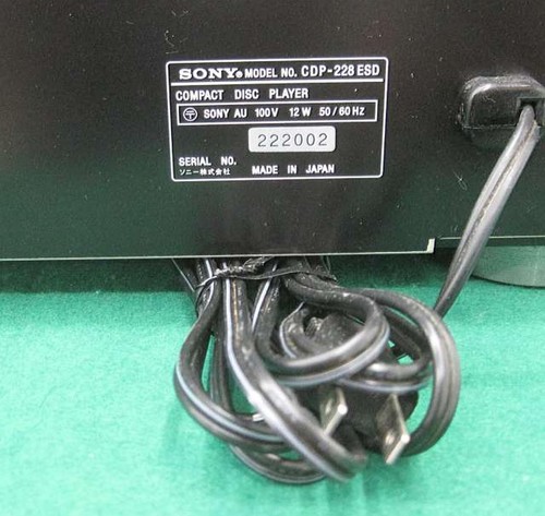 Sony CDP-228ESD CD Player Gebraucht Aus Japan - Bild 5 von 6