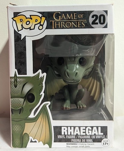 Game of Thrones Rhaegal Pop! Vinyl Figure #20 **Box Damage** - Foto 7 di 8