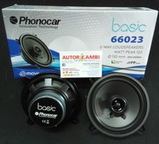 Coppia di casse altoparlanti da 130mm PHONOCAR 2 vie 60 watt