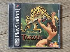 Disney's Tarzan PlayStation PS1 Black Label Complete CIB Tested W/ Manual