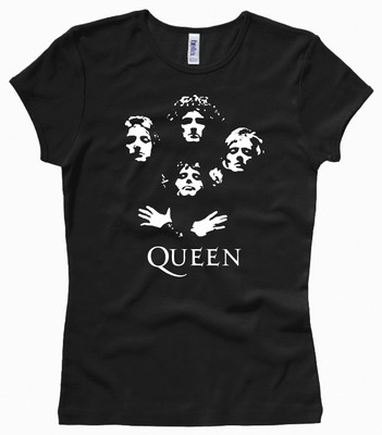 QUEEN - Freddie Mercury -  Gr. XS bis XL Woman / Female T-Shirt Girl