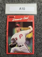 Dennis Cook 1990 Phillies Don Russ Card # 193