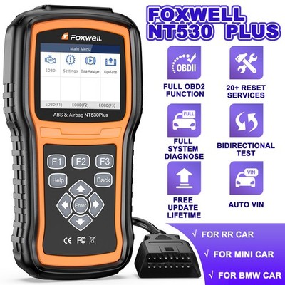 For BMW FOXWELL NT530 Plus All System Bidirectional Diagnostic Tool OBD2 Scanner