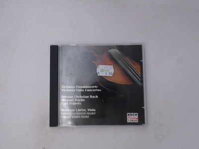 Virtuose Violakonzerte Christ, Wolfram,  Ko Koeln  und J.C. Bach: