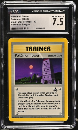 Pokémon Tower graded CGC 7.5 for sale on eBay