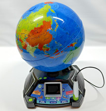 Leap Frog Interactive Magic Adventures Globe w/ LCD  Stylus Tested Works 6054