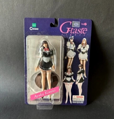 G-Taste Series 2 Ayaka Konno Black Robe PVC Figurine 13cm Epoch - Foto 2 di 4