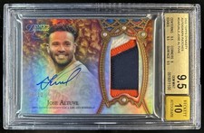 2022 Topps Dynasty Jose Altuve Patch Auto #/10 Astros BGS 9.5/10