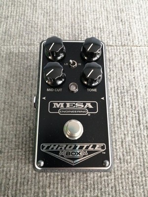 Mesa Boogie Throttle Box High Gain Distortion Guitar Effects Pedal Tested