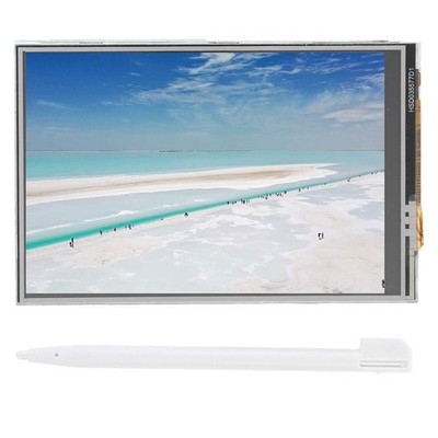 3.5 inch RPi Display Resistive Touch Monitor with Touch Pen for 3B LCD