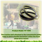 117-1018 V-Belt 3/8" x 32-3/8" Fits Toro 22 inch Recycler Lawn Mower 20330 20...