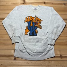 Vintage 90s University of Kentucky Wildcats NCAA Graphic Sweatshirt USA - Large
