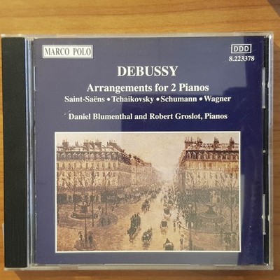 DANIEL BLUMENTHAL / ROBERT GROSLOT debussy 2 pianos EX/VG+ (CD Album, Klassik)