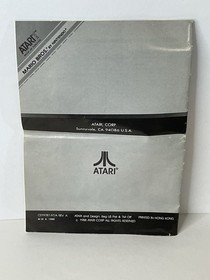 Mario Bros. (Atari 2600, 1983) Authentic Cartridge & Manual Only Cleaned Tested