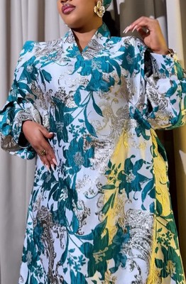 Damen Übergröße Kaftan Kleid Hochzeit Party Djellaba 2026 Neu Kleid Türkei Kleid