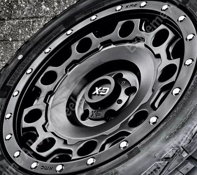 Alufelgen 17 Zoll XD129 Nissan Elgrand Juke Murano Qashqai X Trail 5x114 schwarz