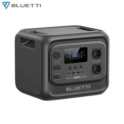 BLUETTI Elite 300 Powerstation 2400W 3014Wh LiFePO4 Solarspeicher Solargenerator