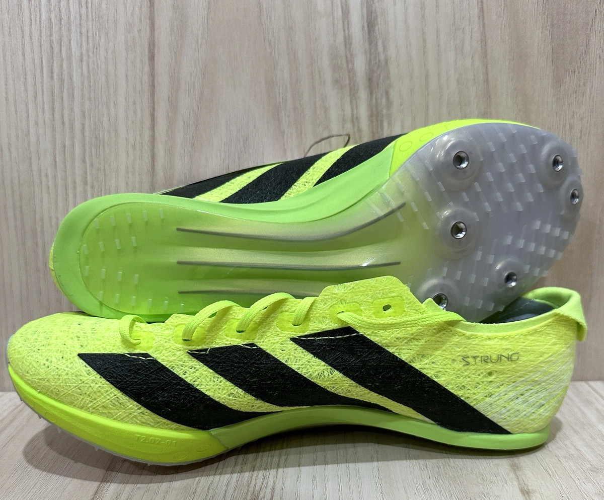 Adidas Adizero Prime SP 3 Strung Lemon Track Spike Sprint 