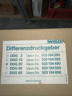 Wilo Differenzdruck-Geber DDG 20