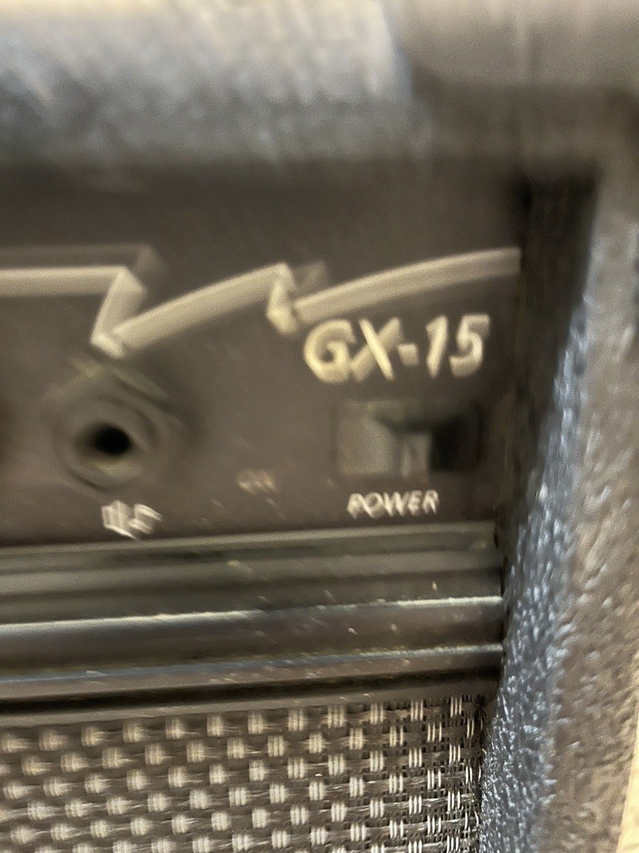 Crate GX-15 Guitar Amplifier with Built-In Effects | eBay