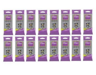 Morezmore M02385x16 16pc Super Sculpey Gray 1lb Oven Bake Polymer Clay