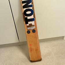 TON Reserve Cricket Bat Wooden Blade, Grip/Tape Handle, Beige